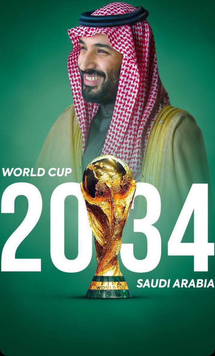 d_f989's tweet photo. أهلًا بالعالم 🇸🇦
أهلاً بالعالم في أرض الأمان
"المستحيل ليس سعودي" 🇸🇦
مبروك يا وطن استضافة كاس العالم 2034 🇸🇦 
11 December 2024
#WelcomeToSaudi34
#أهلًا_بالعالم 
#السعودية34 
#أرض_الأمان 🇸🇦🇸🇦🇸🇦🇸🇦 https://t.co/H9FKOjIG0w