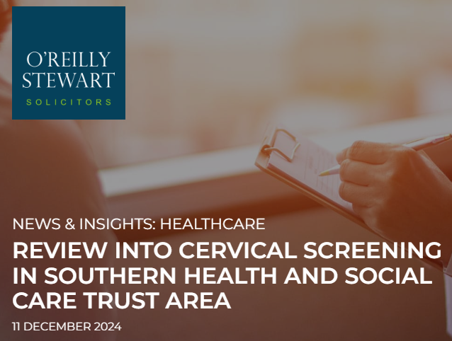 Review into Cervical Screening in Southern Health and Social Care Trust Area -Report identifies patient harm as a consequence of misreading tests. Surely a public inquiry must follow? #healthcare #northernireland #weareORS oreillystewart.com/southern-trust…