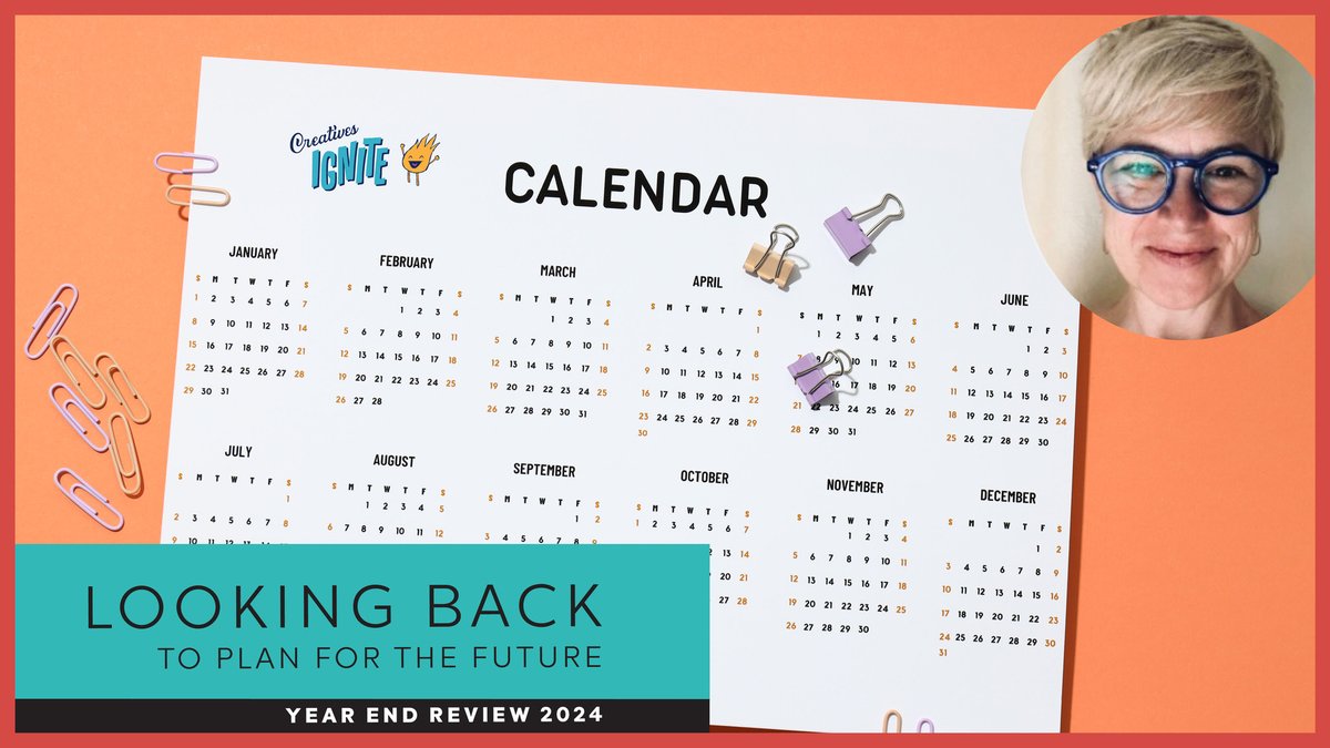 Year End Review 2024
creativesignite.com/year-end-revie…
Creatives Ignite provides creative solopreneurs with weekly inspiration &amp; honest insights about running a creative business. 

creativesignite.com/signup