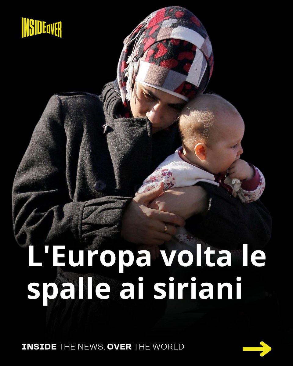 insideoverita's tweet image. #UnioneEuropea chiude i #confini ai #migranti #siriani: Dall’#Italia ai paesi scandinavi, si sospendono le procedure di asilo per i #rifugiati siriani e si preparano programmi di rimpatrio collettivo.

L'articolo di Paolo Mossetti è su #insideover 
buff.ly/4ffKmdk

#siria