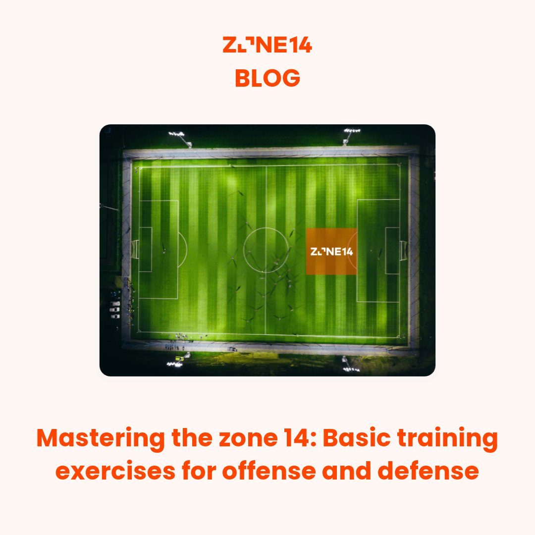 Training prepares players for quick decisions, especially in the important zone 14, where decisions can can have a huge impact. 💪🎯

➡️ In our latest article, learn the best training exercises to master the Zone 14: zone14.ai/en/blog/master…

#footballtraining #footballcoaching