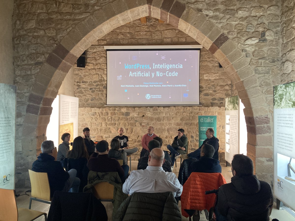 Ens veiem demà al castell del Paborde en l'última trobada de l'any d'usuaris i programadors web en Wordpress.

meetup.com/wordpresstarra…

Amb la col·laboració de <a href="/AjSelvadelCamp/">Aj. Selva del Camp</a> i <a href="/eltaller_cw/">eltaller-coworking</a>