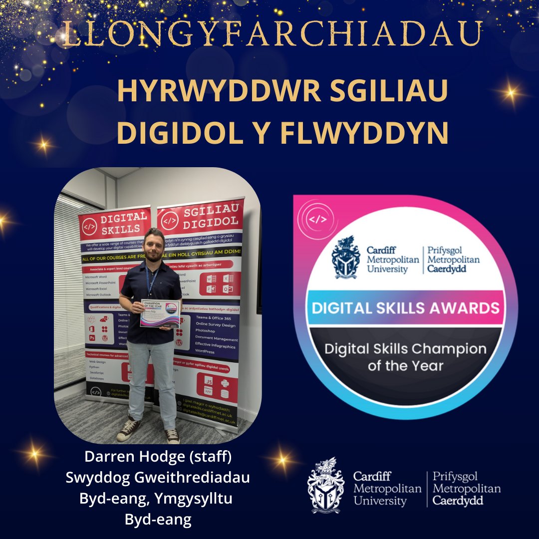 Cardiff Met D&LS tweet media