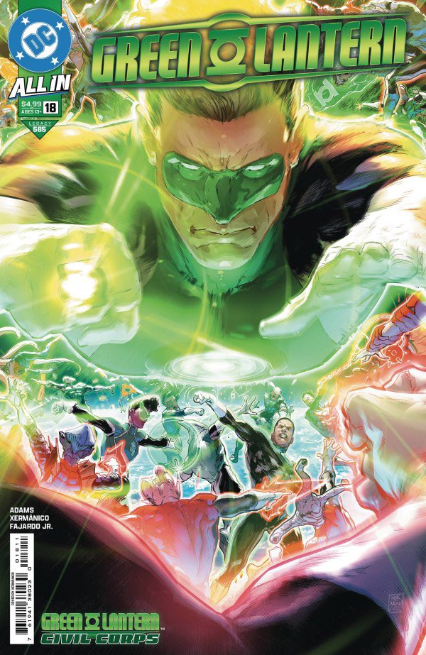 Jeremy Adams (@spacekicker) on Twitter photo Green Lantern 18 is out today. I wanna just give a special shout out to <a href="/rfajardojr/">Romulo Fajardo Jr</a> for his unbelievable work on the series. What an uphill battle to color everything! We couldn’t do it without him. Green Lantern 18 is out today. I wanna just give a special shout out to <a href="/rfajardojr/">Romulo Fajardo Jr</a> for his unbelievable work on the series. What an uphill battle to color everything! We couldn’t do it without him.