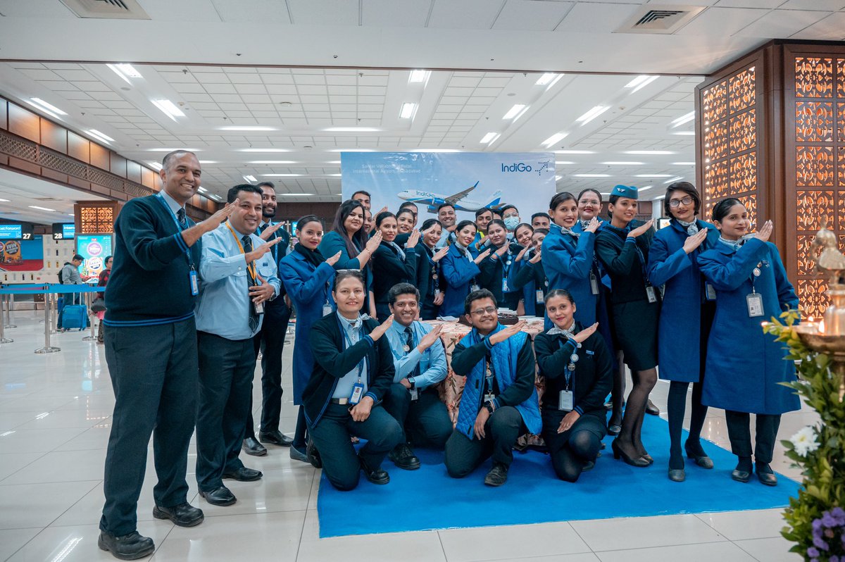 ahmairport's tweet photo. Today, #AhmedabadAirport celebrated the inauguration of direct flight to #Guwahati, #Dimapur, and  #Thiruvananthapuram, with additional connectivity to #Kochi, and #Kolkata by @IndiGo6E ✈️
 This momentous occasion started with lamp-lighting ceremony by the airport team including airline representatives, and key stakeholders. Mr. Govind Panicker, being the first passenger was invited for the cake and ribbon cutting ceremony and the boarding pass was handed over to him.
 
#GatewayToGoodness #InauguralFlight #NewDestinations #NewConnectivity #SVPIAirport #GoIndigo