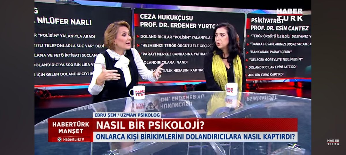 esen3471's tweet photo. @Haberturk Bugün Zülfikar Ali Aydın ile birlikte Dolandırıcılık Psikolojisi  hakkında konuştuk.
https://t.co/kRBO24km56 https://t.co/uV1rg0UEW8