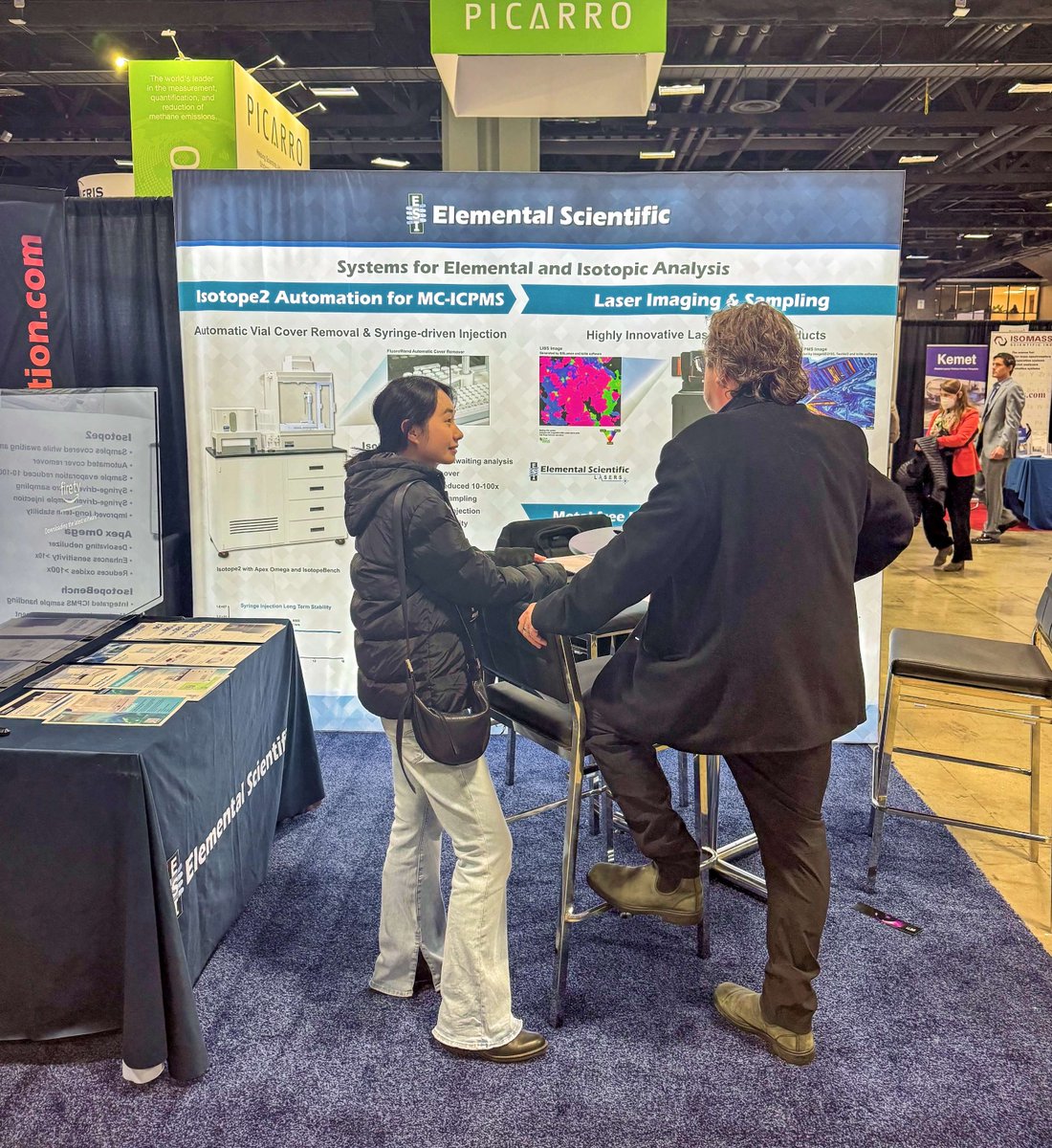 esi_icpms's tweet photo. π Join us at #AGU24 in Washington, D.C.!
Weβre excited to be showcasing our latest innovation, #Isotope2, and more groundbreaking solutions. Stop by ESI in booth 419 and chat with our expert, Paul, to discover how weβre advancing science together.
π https://t.co/Jrt3d8feau https://t.co/U130b3mHqY