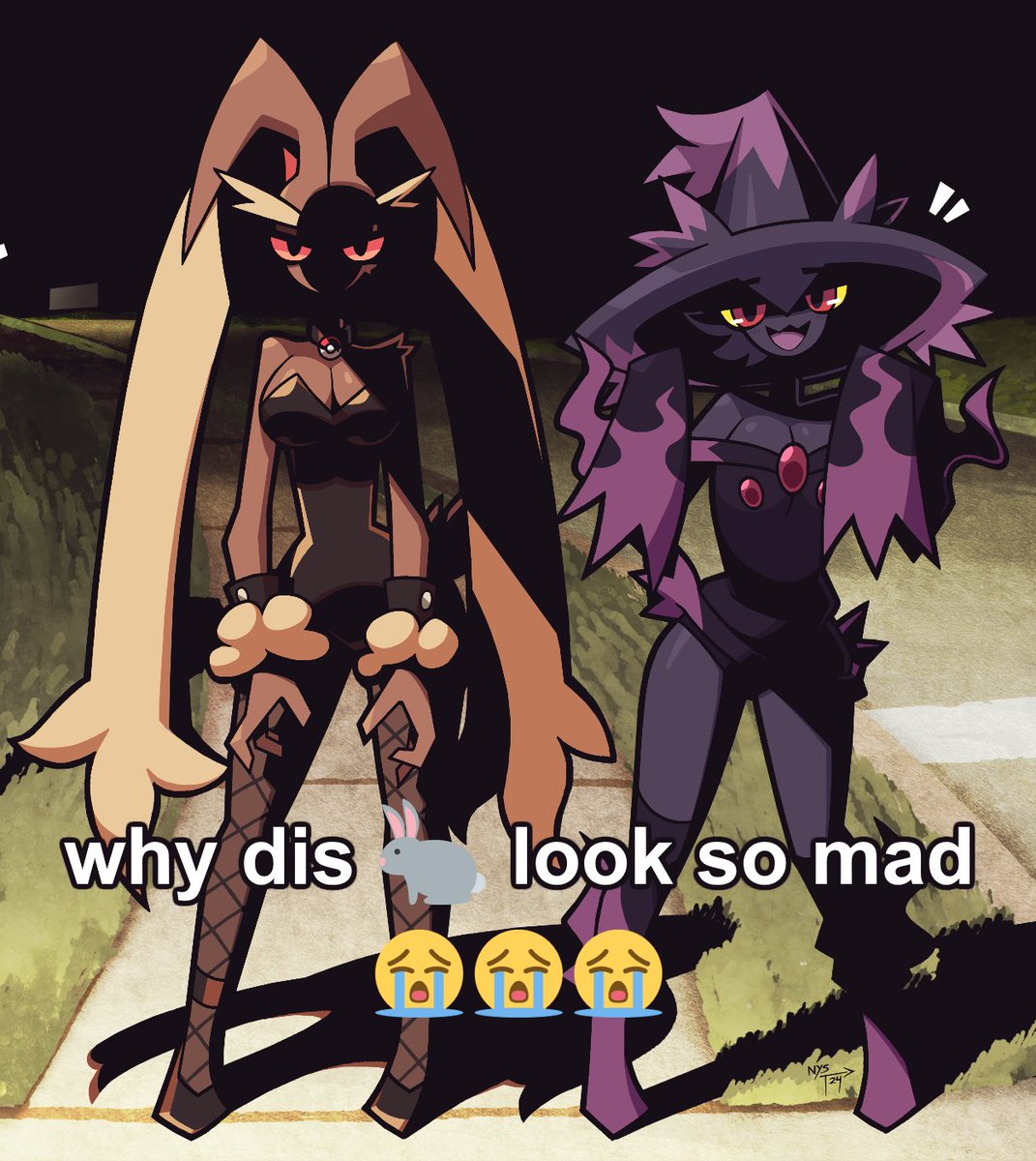 NY_Sagittarius's tweet photo. was not expecting the amount of traction this got but im happy everyone likes these two silly creatures. 😊 https://t.co/0GE3afKBrv