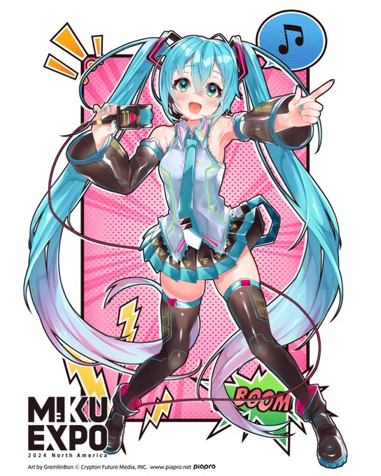 I mean objectively it would be the piece that was all over Miku Expo NA tour  