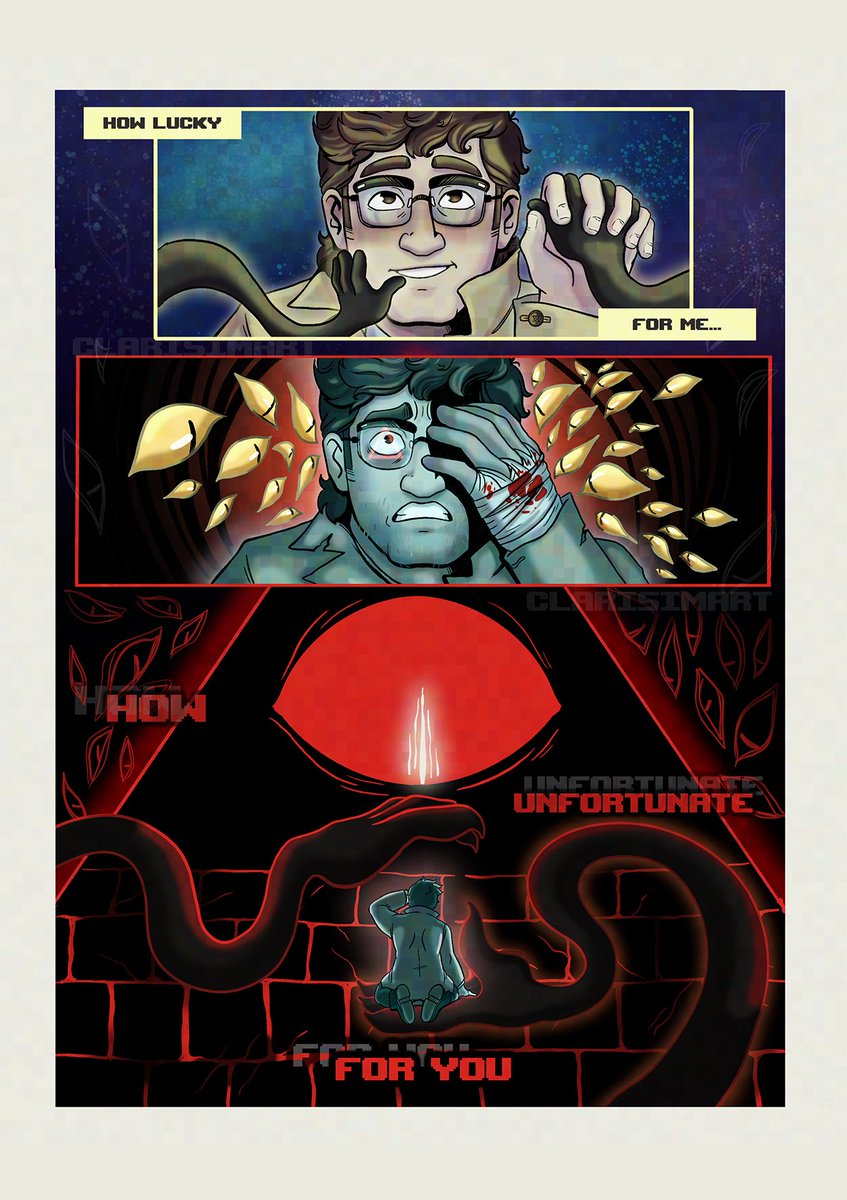 Self recognition through the other (horror)

Please support me on kofi so I can keep making at like this or commission me (DMs)

#GravityFalls #billford #bill cipher #TheBookOfBill #StanfordPines #fordp