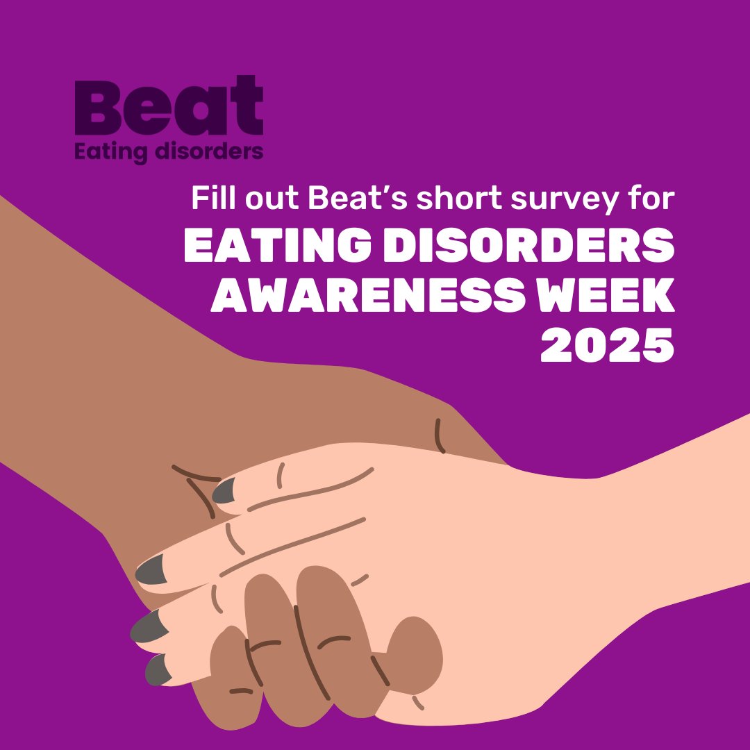 edgi_uk's tweet photo. If you have lived experience of an eating disorder, please fill out this short, anonymous survey by @beatED: https://t.co/Zc5fKi823X
#beat #eatingdisorders #EDGIUK #ED #edawarenessweek https://t.co/CcPcljjVyH