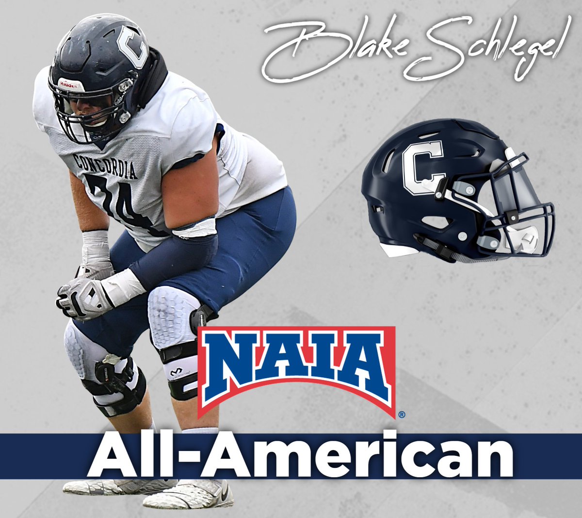 Concordia Bulldogs (@cunebulldogs) on Twitter photo ⭐ AFCA NAIA All-American ⭐
🏅 Second Team
🏈 <a href="/BlakeSchlegel/">Blake Schlegel</a> | OL | Bruning, NE
🔗 cune.edu/athletics/team… ⭐ AFCA NAIA All-American ⭐
🏅 Second Team
🏈 <a href="/BlakeSchlegel/">Blake Schlegel</a> | OL | Bruning, NE
🔗 cune.edu/athletics/team…
