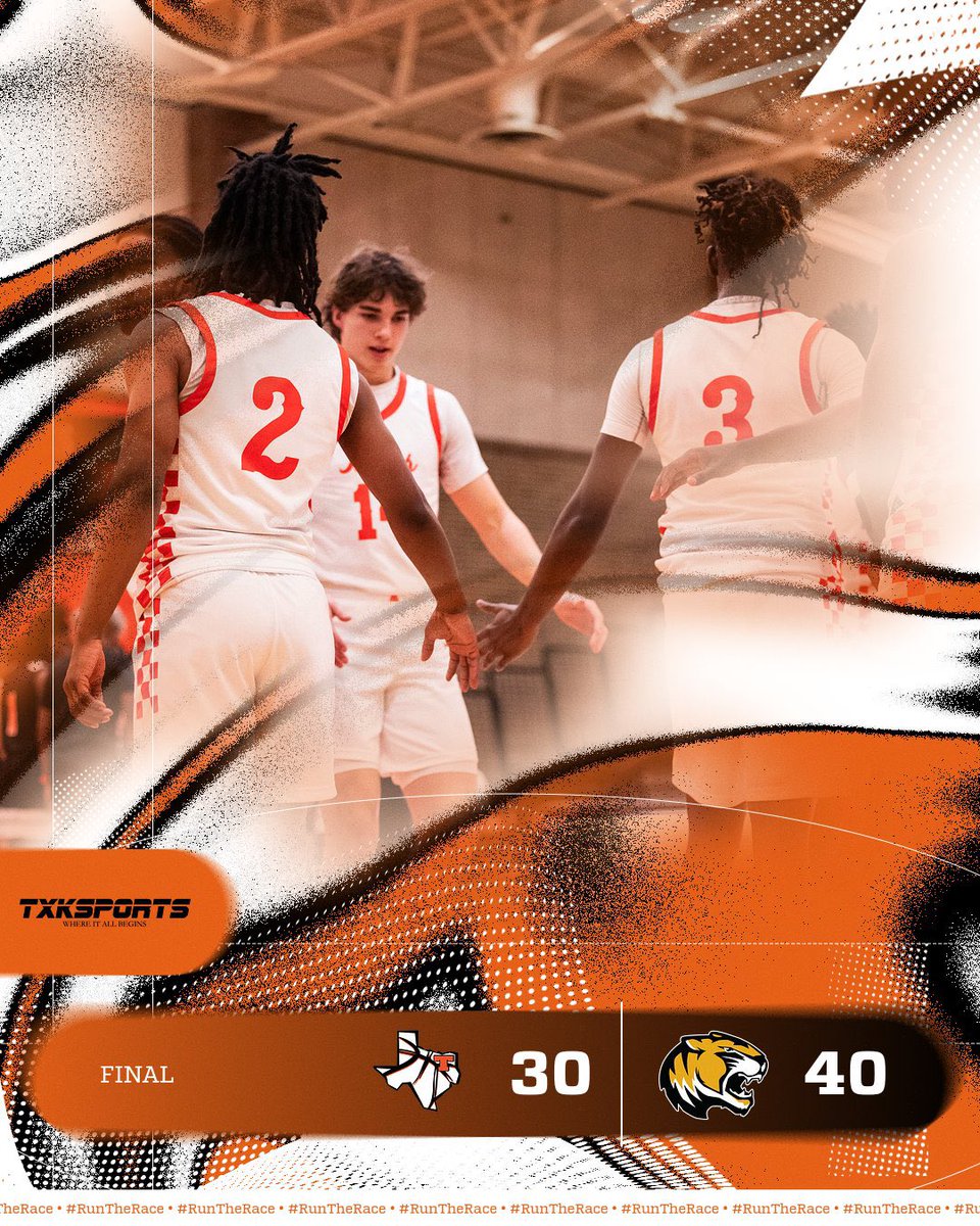 Final from the Tiger Center. Another opportunity on Friday @ Marshall. #RunTheRace