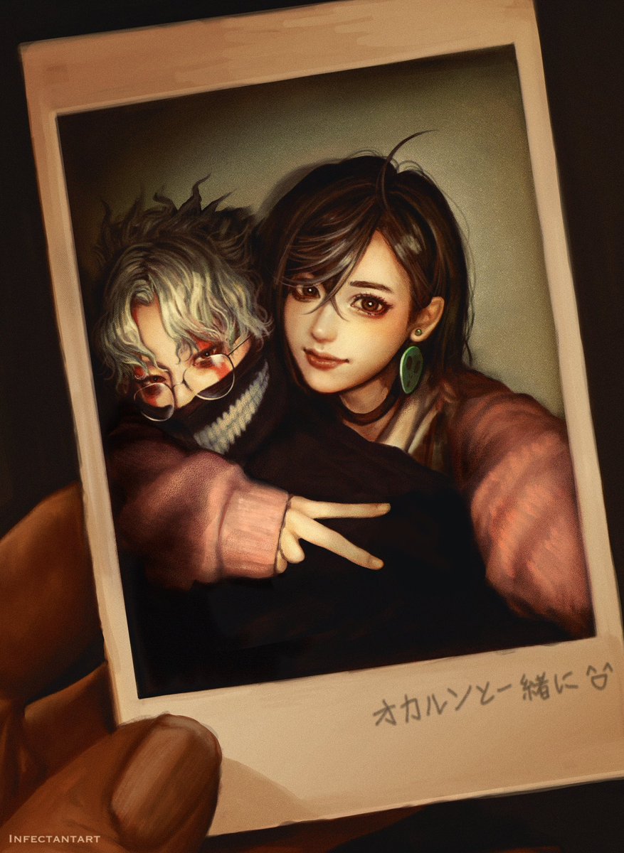 Okarun &amp; Momo #Dandadan #MomoAyase #Okarun #dandadanfanart