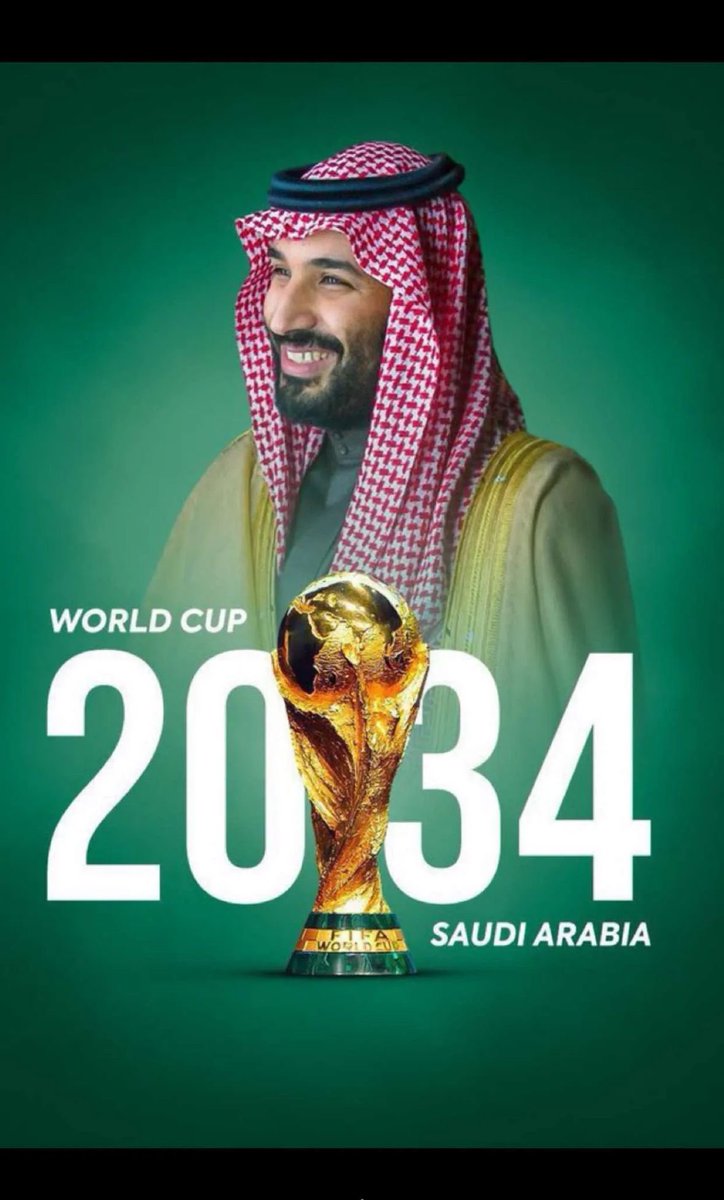 balhazza's tweet photo. @Turki_alalshikh 1000 مبروك ياوطني …. مرحباً بالعالم
#كاس_العالم_2034 #أهلاً_بالعالم #الرياض #الرياض_2034 https://t.co/Wg2Dig0Htv