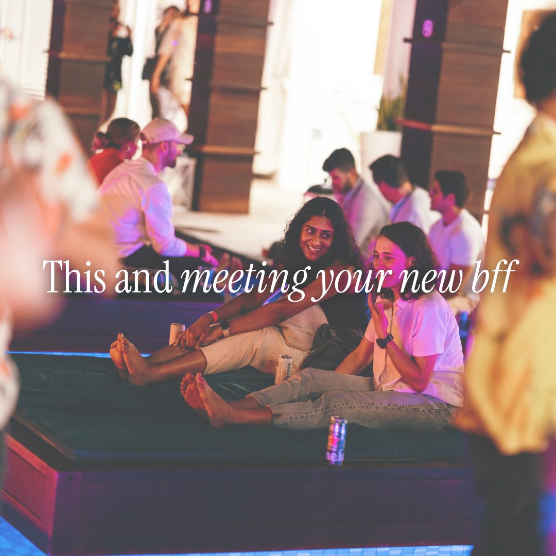 RT if you’ve made a close friend at a conference 😌