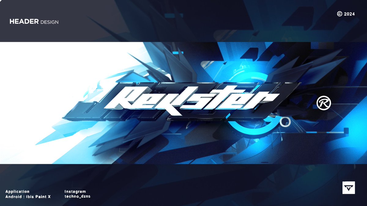 3D header design for @R3KSTER 
DM for Yours ✨