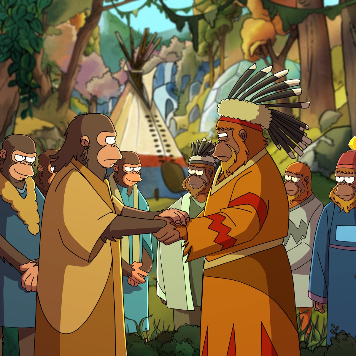 Ape strong, together 🤝