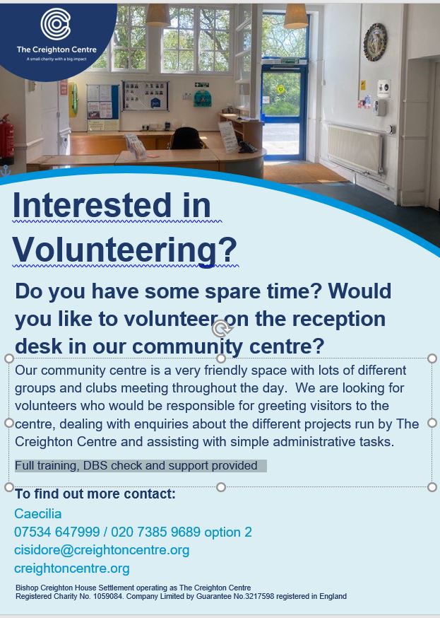 H&F Volunteer Centre tweet media