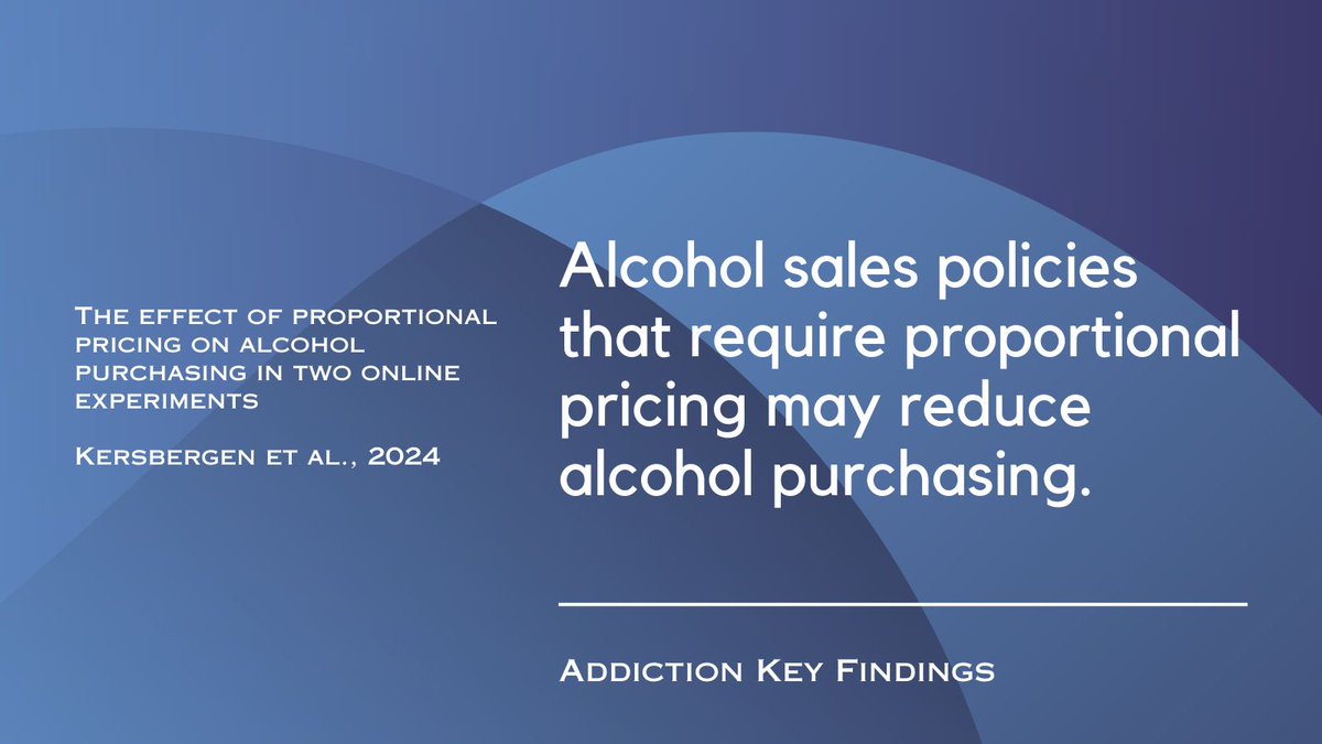 Addiction Journal (@addictionjrnl) on Twitter photo Alcohol sales policies that require proportional pricing may reduce alcohol purchasing. Read the open access research by Inge Kersbergen and colleagues <a href="/SARG_SCHARR/">SARG - SCHARR</a> buff.ly/4gmPBJX Alcohol sales policies that require proportional pricing may reduce alcohol purchasing. Read the open access research by Inge Kersbergen and colleagues <a href="/SARG_SCHARR/">SARG - SCHARR</a> buff.ly/4gmPBJX
