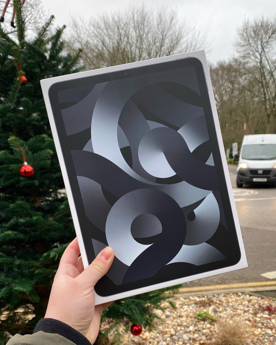 PowerLedUK's tweet photo. The iPad giveaway prize is on its way to the winner, just in time for Christmas! 🎄

We’re excited to reveal the winning project, featuring PowerLed products, in the coming days. Stay tuned!

#PowerLed #Giveaway #LEDlighting #LEDsolutions https://t.co/StjRgE5jsr