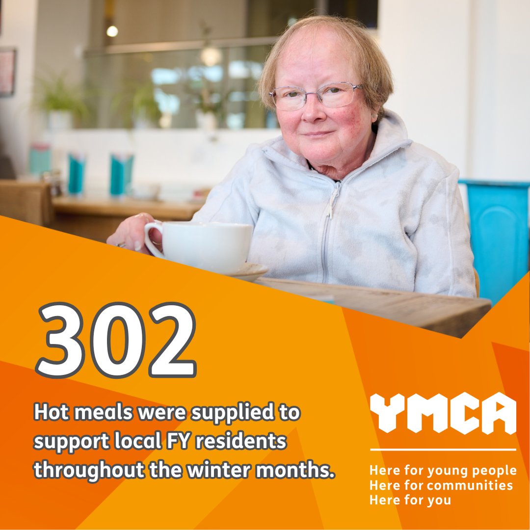 🍽️ Last winter, we proudly served 302 hot meals to local FY residents in need, providing warmth and nourishment at our Lofthouse building.

In partnership with <a href="/LancashireCC/">Lancashire County Council</a>, helping us support our community when it matters most.❤️

Together, we’re making a difference!

#YMCA