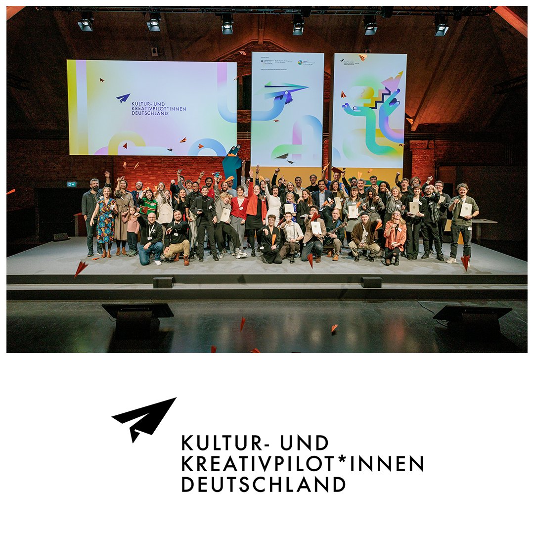 Die Bundesregierung hat im Rahmen der #Auszeichnung “Kultur- und Kreativpilot*innen” sieben Unternehmerinnen und Unternehmer aus #THELÄND prämiert. Herzlichen Glückwunsch!

📷: © William Veder

Mehr Infos: startupbw.de/the-start-up-l…