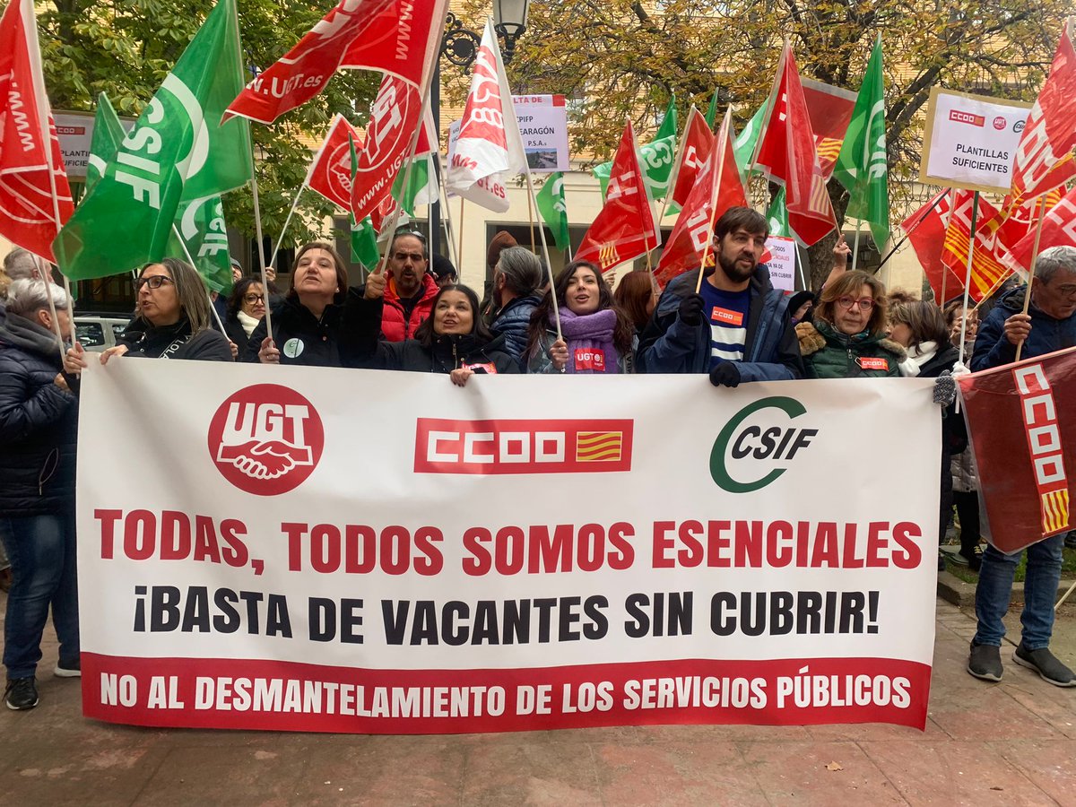 FespAragon's tweet photo. UGT exige que se cubran todas las plazas vacantes en la Administración General
https://t.co/PJNk1O9Icl https://t.co/Bzfke6Al8C