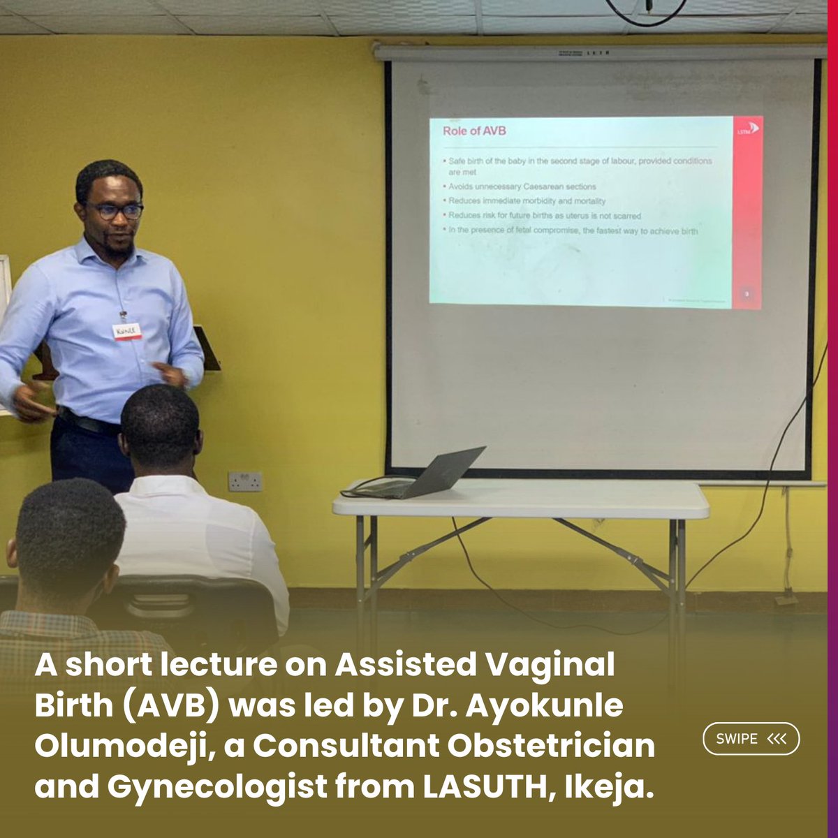 wellbeingafrica's tweet photo. On the second day of the Advanced Obstetrics Surgical Skills (#AOSS) training for residents at Lagos University Teaching Hospital (LUTH), Lagos, Nigeria. One of the day's highlights was a short lecture on Assisted Vaginal Birth (AVB) led by Dr. Ayokunle Olumodeji, a consultant obstetrician and gynecologist from LASUTH, Ikeja.
Dr. Olumodeji explained the importance of AVB in handling complex deliveries and improving outcomes for mothers and newborns. He also engaged the participants by asking who currently practices AVB in their centers, emphasizing Nigeria’s position as one of the countries with the lowest adoption rates for this essential obstetric intervention.
The session spurred important discussions on the need to reintroduce and standardize AVB techniques across healthcare facilities in Nigeria,and how the lack of this skill can lead to cesarean sections, further risking the mother's life.
This project is funded through the Global Health Workforce Programme, which is funded by the UK Department of Health and Social Care (DHSC) for the benefit of the UK and partner country health sectors.
@lstmnews @LSTMNigeria @LSTM_MNHQoC @THETlinks @Ducit_Blue @whonigeria @Fmohnigeria @NphcdaNG @nighealthwatch @pshan_alliance @WHO @WHOAFRO @DHSCgovuk @UKinNigeria
#LSTM
#WBFA
#GHWP
#GlobalHealthWorkforceProgramme
#HealthSystemsStrengthening
#UHC
#ODA
#HealthPartnerships
#HealthWorkforce