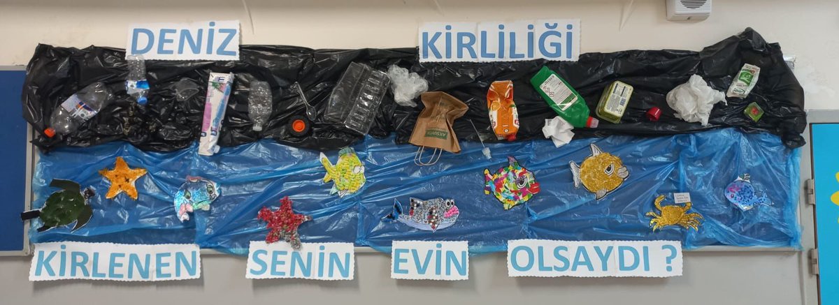 ist_arge's tweet photo. 🌊 Deniz Çöpleri İl Eylem Planı kapsamında Esenler ilçemizin okullarında yapılan pano çalışmaları...

Öğrenci ve öğretmenlerimizin emeklerine sağlık 👏🏻

@tcmeb @TC_istanbul @gul_davut @istanbulilmem @MucahitYentur https://t.co/lAkomGRQVd