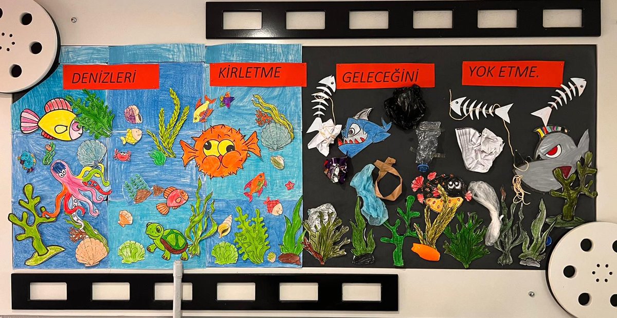 ist_arge's tweet photo. 🌊 Deniz Çöpleri İl Eylem Planı kapsamında Esenler ilçemizin okullarında yapılan pano çalışmaları...

Öğrenci ve öğretmenlerimizin emeklerine sağlık 👏🏻

@tcmeb @TC_istanbul @gul_davut @istanbulilmem @MucahitYentur https://t.co/lAkomGRQVd