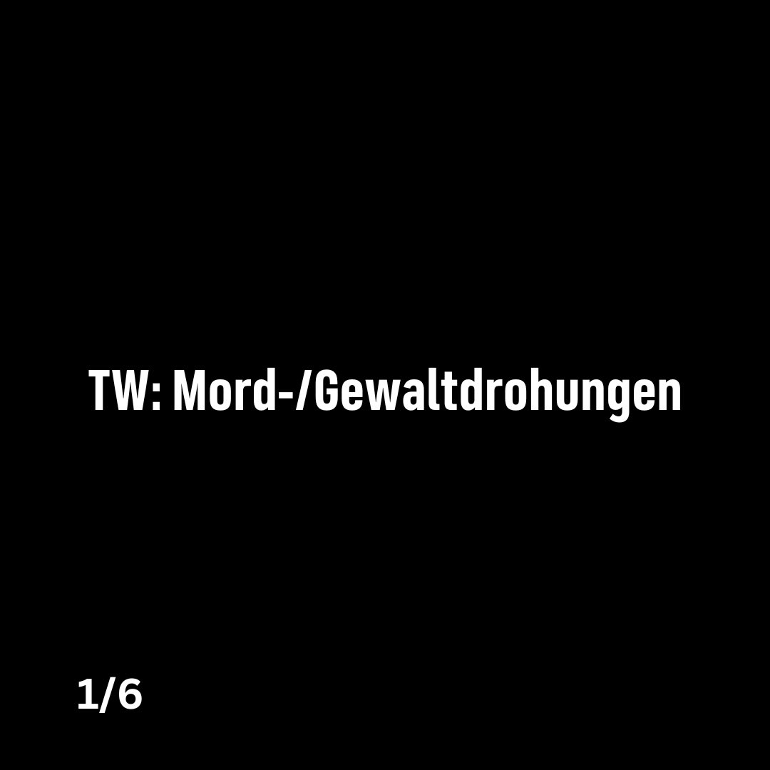 chriskroeper's tweet photo. TW: Mod-/Gewaltdrohungen https://t.co/TtNBhQGSgq