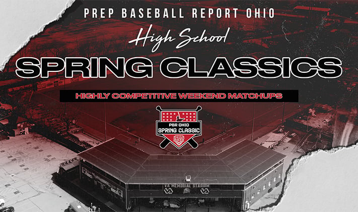 PrepBaseballOH's tweet photo. 𝟚𝟘𝟚𝟝 ℙ𝕣𝕖𝕡 𝔹𝕒𝕤𝕖𝕓𝕒𝕝𝕝 𝕆𝕙𝕚𝕠 ℍ𝕚𝕘𝕙 𝕊𝕔𝕙𝕠𝕠𝕝 𝕊𝕡𝕣𝕚𝕟𝕘 ℂ𝕝𝕒𝕤𝕤𝕚𝕔𝕤
👀 The Schedule:
🔗👉 https://t.co/SrVqvP8Rx7
🗣️ Weekend events that will feature many of the top programs from all levels of play
#SpringHSClassic #RoadToCanalPark https://t.co/bEzAqStc3Z