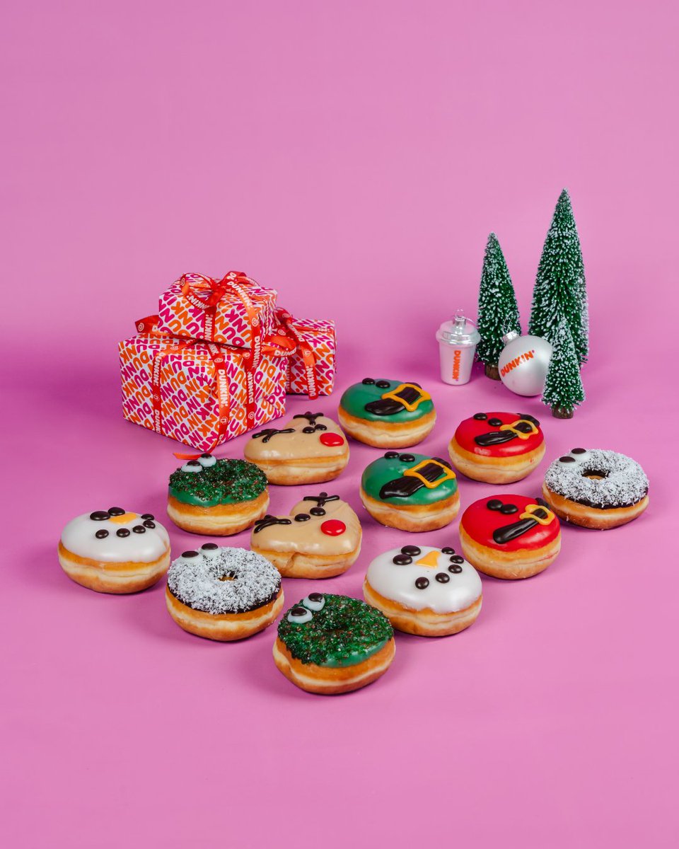 all I want for Christmas is… 12 donuts for Dunkin’ Dozen Day tomorrow! 

#dunkinuk
