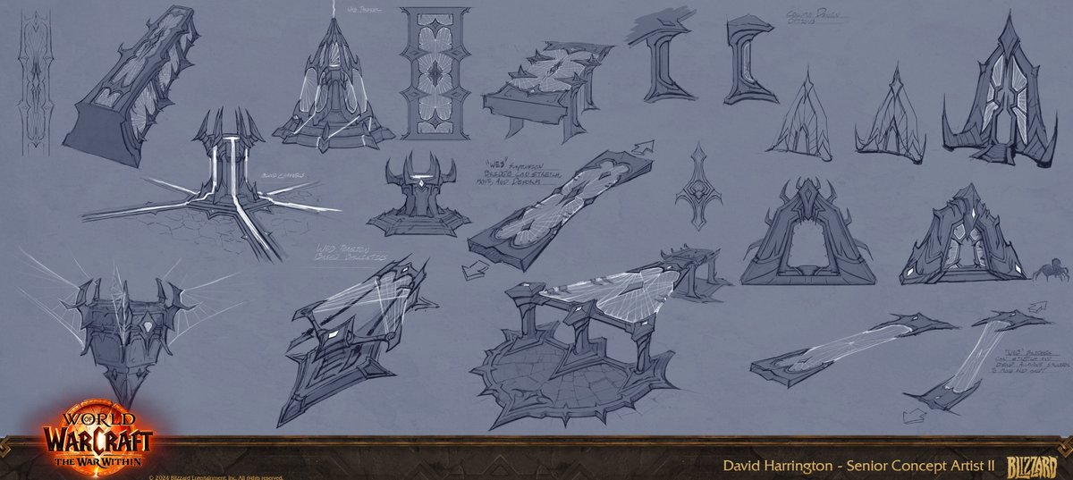 World of Warcraft Concepts by David Harrington - Gallery update and Details : https://t.co/TxhHuG4J69 