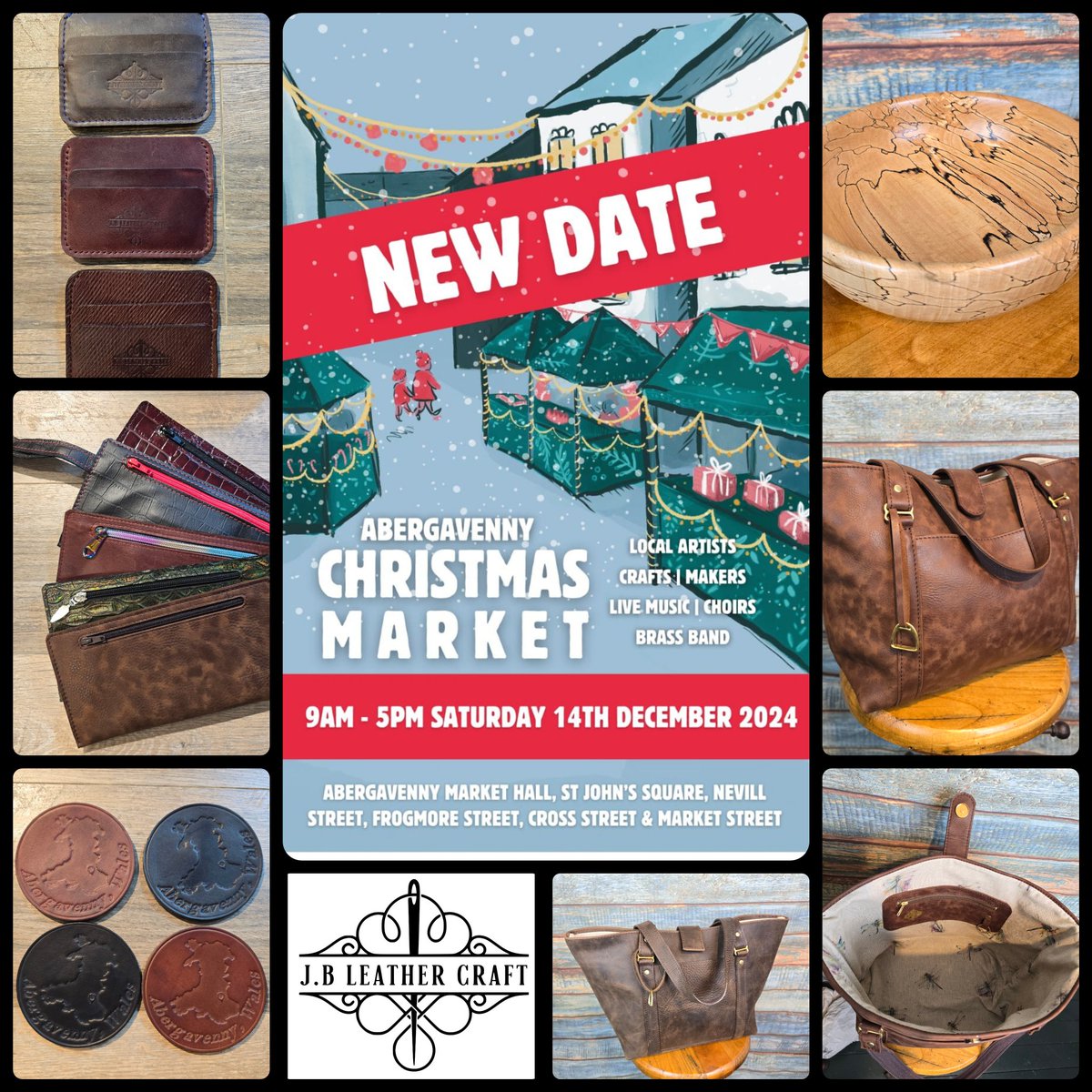 Retreat Clothing (@clothingretreat) on Twitter photo This Saturday is the Abergavenny christmas market, we will have a selection of our handmade leather goods available. free to enter street market with lots of local crafts people. Come along and support our town. #Abergavenny  #leathergoods #handmade #leatherbelts #ChristmasMarket This Saturday is the Abergavenny christmas market, we will have a selection of our handmade leather goods available. free to enter street market with lots of local crafts people. Come along and support our town. #Abergavenny  #leathergoods #handmade #leatherbelts #ChristmasMarket