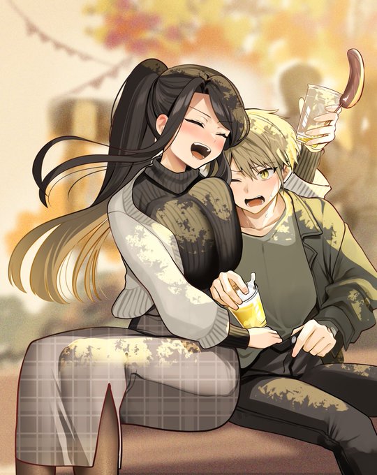 デカ女上司と元チャラ男の後輩くん まとめ③ | ゆなまろ #pixiv https://t.co/VcxgMv8LvT 

またらくがき100枚溜まったのでまとめてきました
Xにまだ載せてないらくがきも数枚入ってます～ 