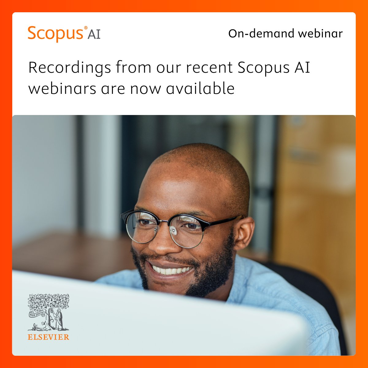 Missed our recent #ScopusAI webinars? 🎥 Learn how Emerging themes helps researchers uncover trends, secure funding, and lead groundbreaking research. 

Watch the recordings 👉 spkl.io/6010fwzQe