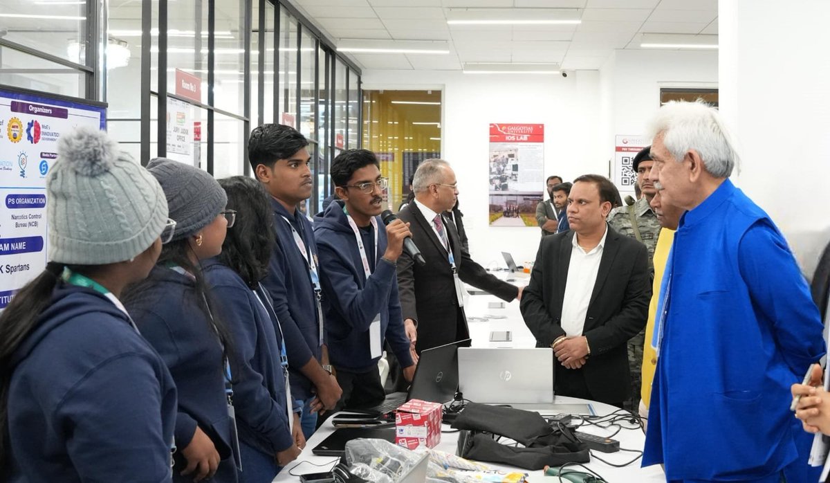 diprjk's tweet photo. LG Sh. Manoj Sinha addressed the young innovators participating in the #SmartIndiaHackathon2024 - Hardware Edition Grand Finale at Galgotias University, Greater Noida. He stated that over the next four days, participants from across the country will work on critical problem statements to develop innovative solutions.

Highlighting the transformation in India's innovation landscape over the past 10 years, he emphasized that India has emerged as a global leader in new inventions. These innovations are crucial for the future well-being of society and will play a significant role in driving the nation's economic growth.
@PMOIndia
@HMOIndia
@OfficeOfLGJandK 
@MIB_India 
@PIB_India 
@DDNewslive 
@airnewsalerts 
@PIBSrinagar