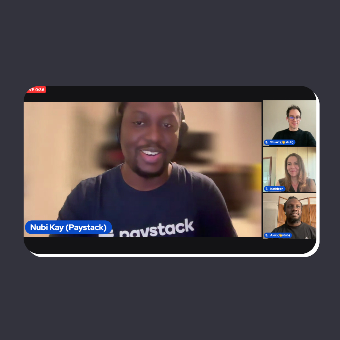 stubafrica's tweet photo. Just over two weeks ago, we spent some time with @paystack talking about the ABCs of building and launching successful #tech products 🛠️ https://t.co/yFkB9s3AFt