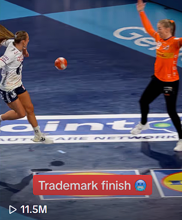 🧐 <a href="/CamillaHerrem/">Camilla Herrem</a> acumula TRENTA-DOS MILIONS (32.000.000) visualitzacions i 1 milió de likes a Ig 

Més d'11 milions de visualitzacions a TikTok, amb gairebé mig milió de likes i guardat per 20.000

A veure qui té els nassos de dir que l'handbol femení no interessa o no ven