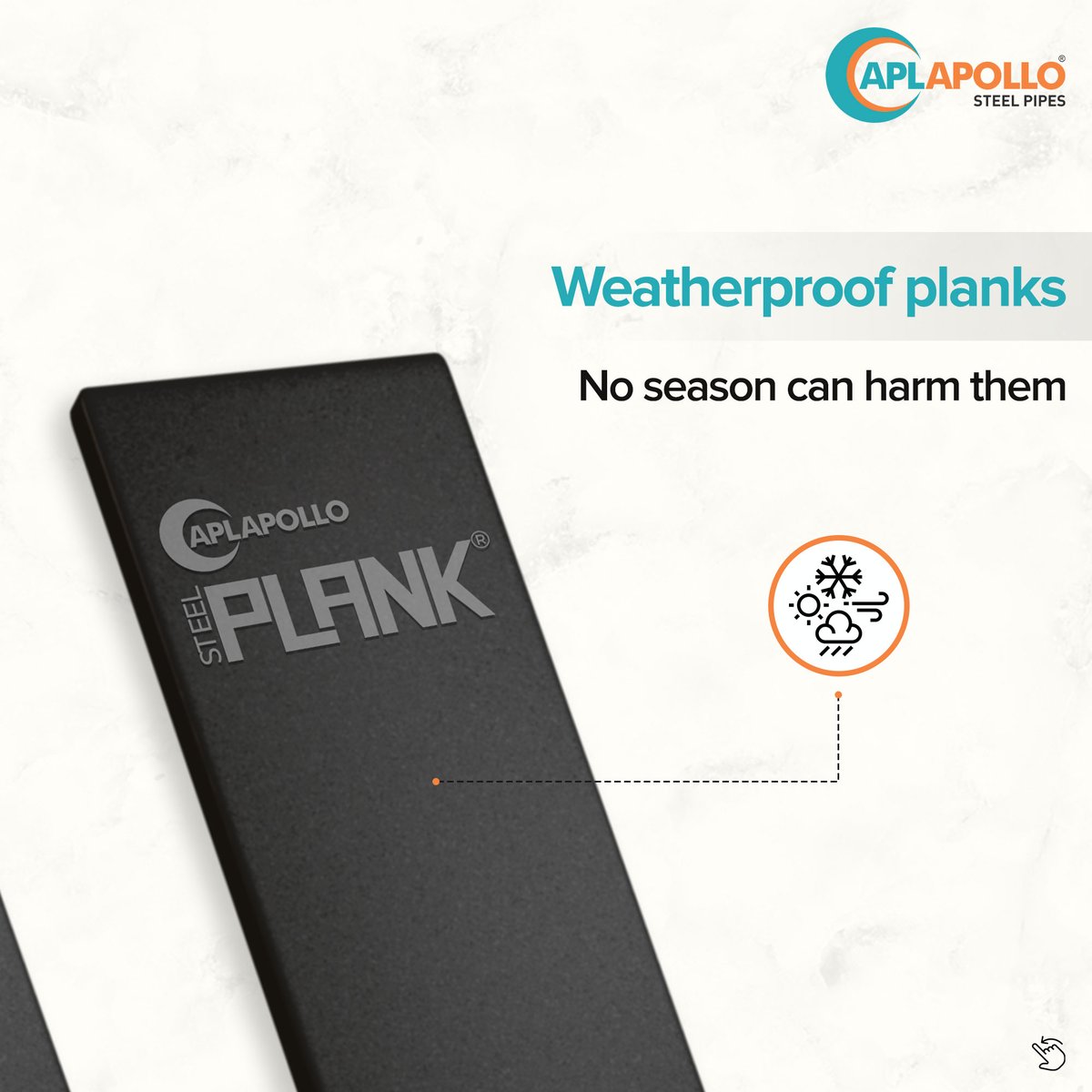 aplapollo_tubes's tweet image. Say goodbye to wood, and hello to the future. Apollo Plank is changing the game with steel’s strength, beauty, and sustainability. Build secure, build durable, build a better world.

#APLApollo #Plank