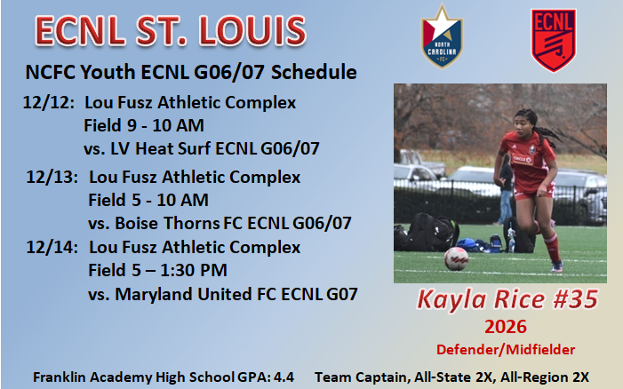 Hope you can come watch me and my teammates play this week. <a href="/ImYouthSoccer/">ECNL/GA/Recruiting/College Soccer</a> <a href="/ImCollegeSoccer/">College Soccer Truth ™</a>