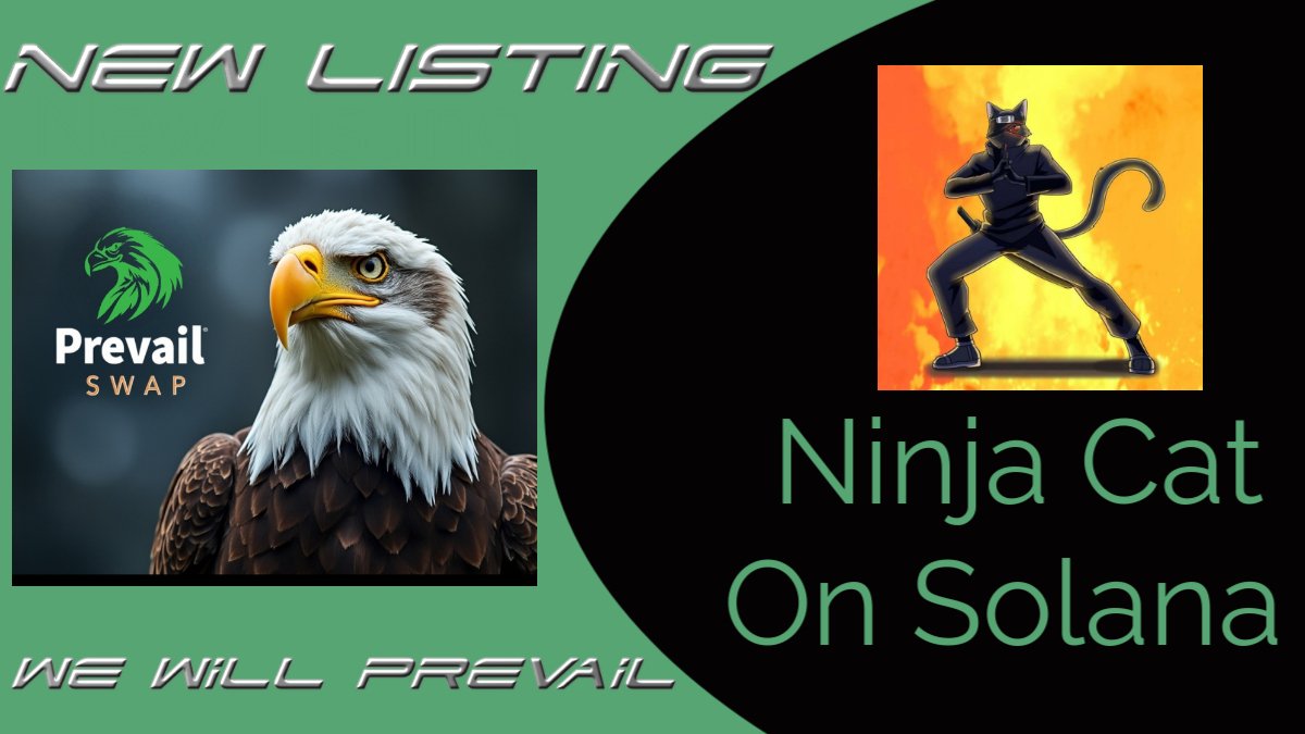 PREVAIL TOKEN (@prevailtoken) on Twitter photo 🚀 🌟 New Listing 🌟 🚀
Prevail Token is pleased to announce our newest partnership and listing on Prevail Swap/Shop <a href="/SolNinjaCatSol/">Ninja Cat CTO - $NC</a>. Go check out all their new merch!! Live on Prevail Swap in the coming days!! We Will Prevail!!
prevailshop.com/collections/ni… 🚀 🌟 New Listing 🌟 🚀
Prevail Token is pleased to announce our newest partnership and listing on Prevail Swap/Shop <a href="/SolNinjaCatSol/">Ninja Cat CTO - $NC</a>. Go check out all their new merch!! Live on Prevail Swap in the coming days!! We Will Prevail!!
prevailshop.com/collections/ni…
