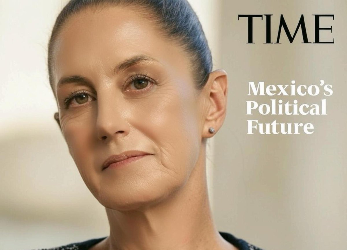 ChicShion's tweet photo. Claudia Sheinbaum, Mexico´s Political Future: TIME https://t.co/o875GXoCn2