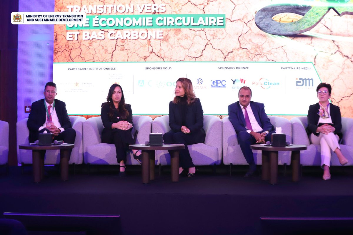 Mrs. <a href="/LeilaBenali_/">Leila Benali 🇲🇦🇺🇳</a>, Minister of Energy Transition and Sustainable Development, participated on Tuesday, December 10, 2024, in a scientific seminar held in Bouznika. The event was organized by the Coalition for Waste Recovery (COVAD) <a href="/COVAD_COALITION/">COVAD</a> 
#Morocco #COVAD