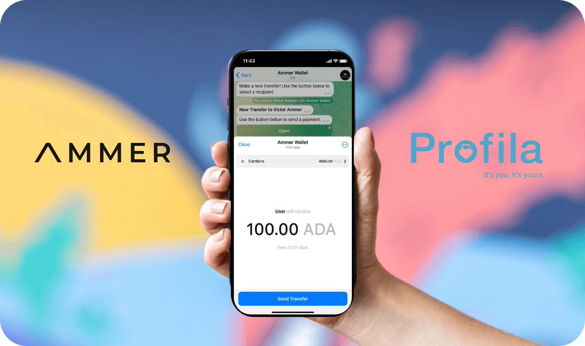 Ammer Group (@ammerwallet) on Twitter photo ๐ ๐จ๐ป๐น๐ผ๐ฐ๐ธ๐ถ๐ป๐ด ๐ง๐ฒ๐น๐ฒ๐ด๐ฟ๐ฎ๐บ ๐ฃ๐ฎ๐๐บ๐ฒ๐ป๐๐ ๐๐ฎ๐ฝ๐ฎ๐ฏ๐ถ๐น๐ถ๐๐ถ๐ฒ๐ ๐ณ๐ผ๐ฟ ๐๐ฎ๐ฟ๐ฑ๐ฎ๐ป๐ผ (๐๐๐) ๐๐ผ๐น๐ฑ๐ฒ๐ฟ๐ ๐
Have you already voted? ๐ณ๏ธ
As part of our catalyst project with the <a href="/Cardano_CF/">Cardano Foundation</a> and <a href="/ProfilaPrivacy/">Profila</a>, weโre inviting the Ammer community to help ๐ ๐จ๐ป๐น๐ผ๐ฐ๐ธ๐ถ๐ป๐ด ๐ง๐ฒ๐น๐ฒ๐ด๐ฟ๐ฎ๐บ ๐ฃ๐ฎ๐๐บ๐ฒ๐ป๐๐ ๐๐ฎ๐ฝ๐ฎ๐ฏ๐ถ๐น๐ถ๐๐ถ๐ฒ๐ ๐ณ๐ผ๐ฟ ๐๐ฎ๐ฟ๐ฑ๐ฎ๐ป๐ผ (๐๐๐) ๐๐ผ๐น๐ฑ๐ฒ๐ฟ๐ ๐
Have you already voted? ๐ณ๏ธ
As part of our catalyst project with the <a href="/Cardano_CF/">Cardano Foundation</a> and <a href="/ProfilaPrivacy/">Profila</a>, weโre inviting the Ammer community to help