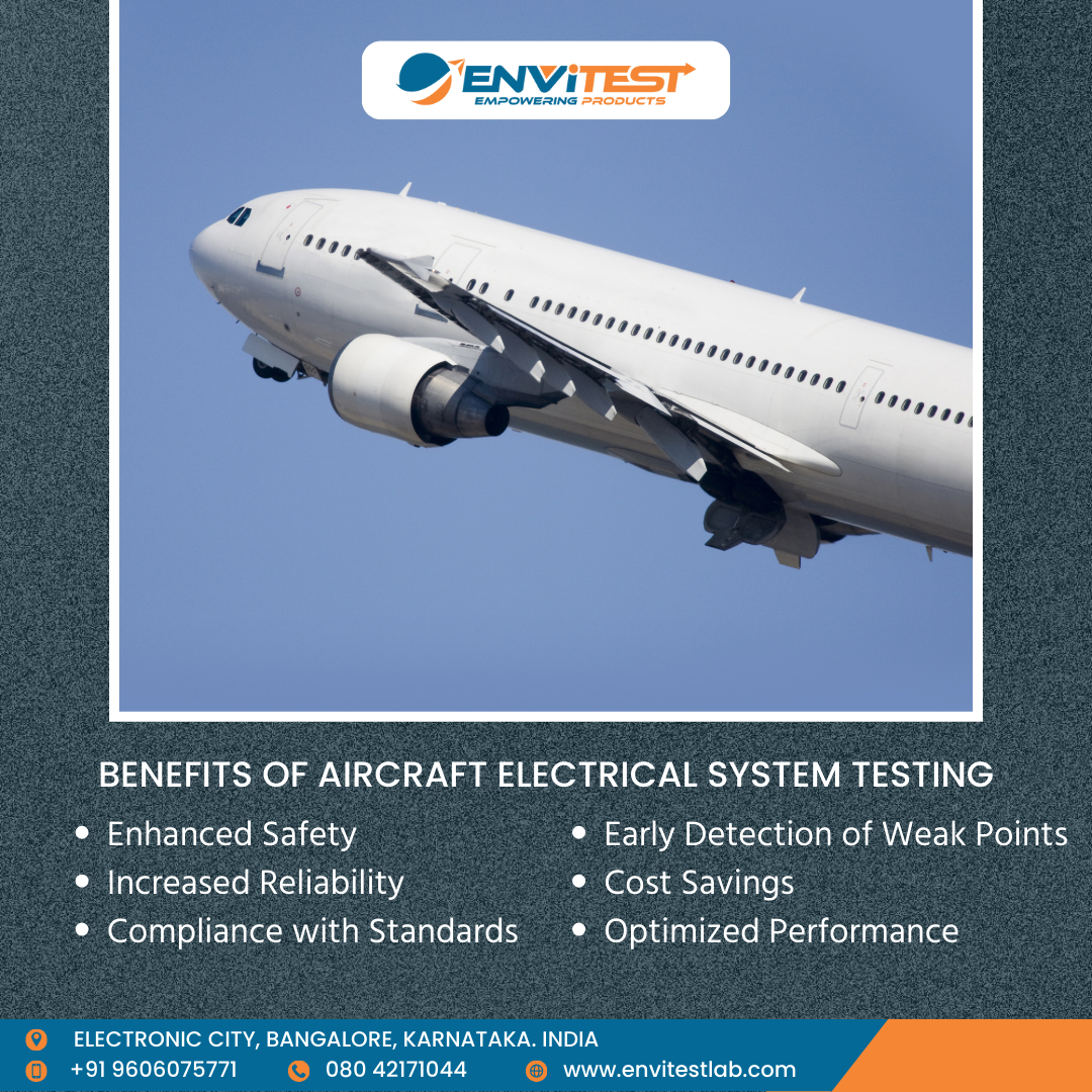 envitestlab's tweet image. Testing aircraft electrical systems at Envitest Lab guarantees that every component meets rigorous safety standards and performs reliably under all conditions.

#AircraftTesting #ElectricalSystemTesting #AviationSafety #EnvitestLab