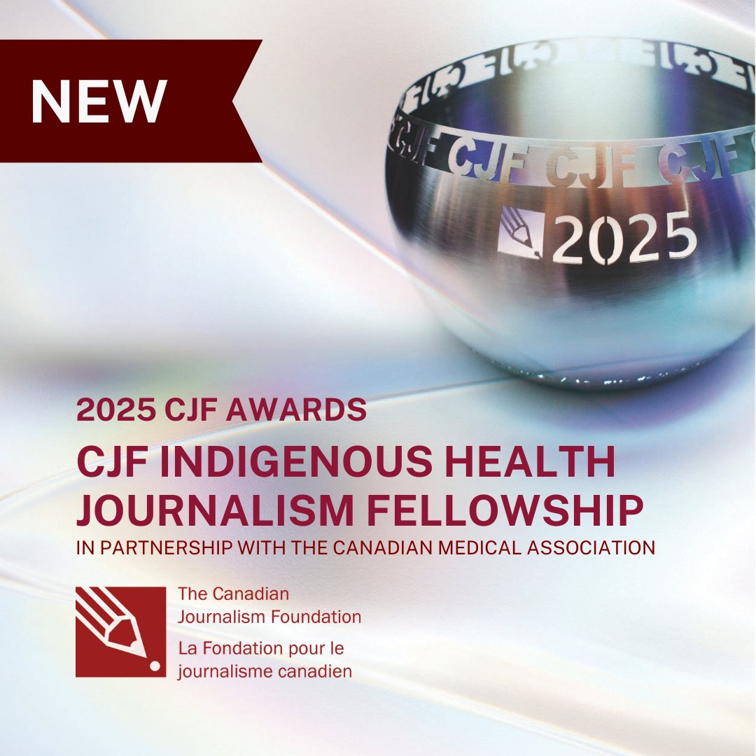 CJF-FJC (@cjffjc) on Twitter photo 📣 The CJF, in partnership with the Canadian Medical Association <a href="/CMA_Docs/">Canadian Medical Association</a>, is proud to announce the CJF Indigenous Health Journalism Fellowship – a groundbreaking year-long fellowship focused on impactful health reporting. 📰✨newswire.ca/news-releases/… (1/4) 📣 The CJF, in partnership with the Canadian Medical Association <a href="/CMA_Docs/">Canadian Medical Association</a>, is proud to announce the CJF Indigenous Health Journalism Fellowship – a groundbreaking year-long fellowship focused on impactful health reporting. 📰✨newswire.ca/news-releases/… (1/4)