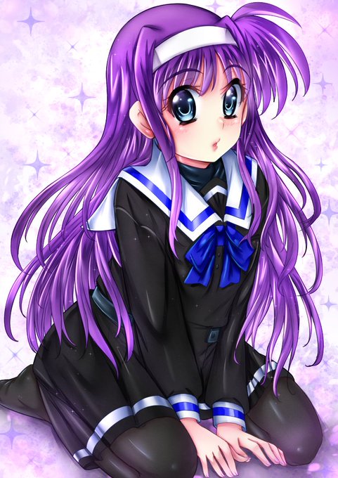 ワンドロにならんかったけど、INNOCENTの月村すずかちゃんを楽描きしました。向き合ってばかりいると段々精神がすり減ってきたので、ここが限界かな。 